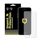 RhinoShield Displayschutzfolie kompatibel mit [iPhone SE 3 / SE 2/8 / 7] | Impact Protection - Hammer Geprüfte Impact Protection - Klarer und Kratzfester Displayschutz