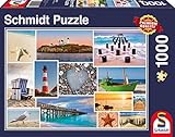 Schmidt Spiele 58221 Am Meer, 1000 Teile Puzzle