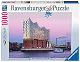 Ravensburger Puzzle 19784 - Elbphilharmonie, Hamburg - 1000 Teile Puzzle für Erwachsene und Kinder ab 14 Jahren, Stadt-Puzzle von Hamburg