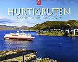 Hurtigruten - Die schönste Seereise der Welt: Original Stürtz-Kalender 2020 - Großformat-Kalender 60 x 48 cm