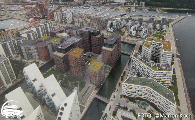 Ausflugstipps Aarhus - Blick von Aarhus Øje - Insel Ø