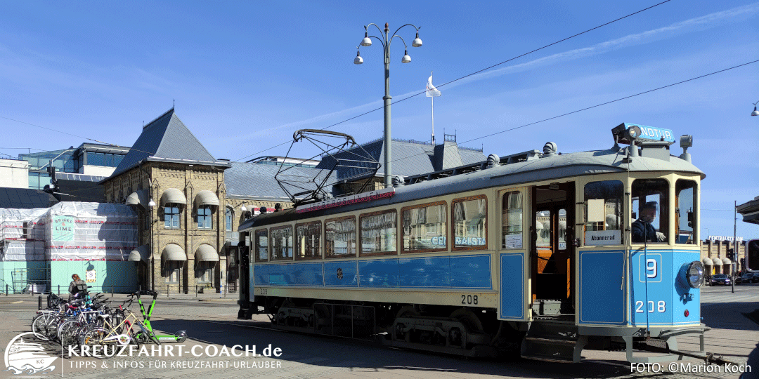 Ausflugstipps Göteborg - Historische Straßenbahn in Göteborg